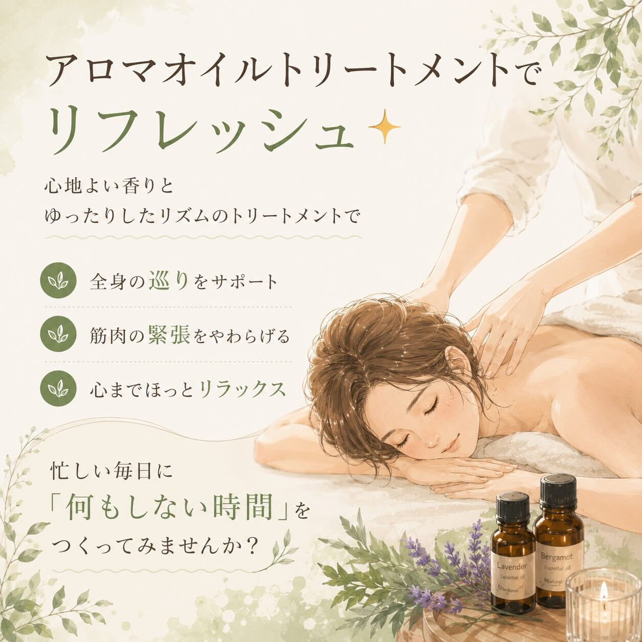 毎日仕事や家事、育児に追われていると、