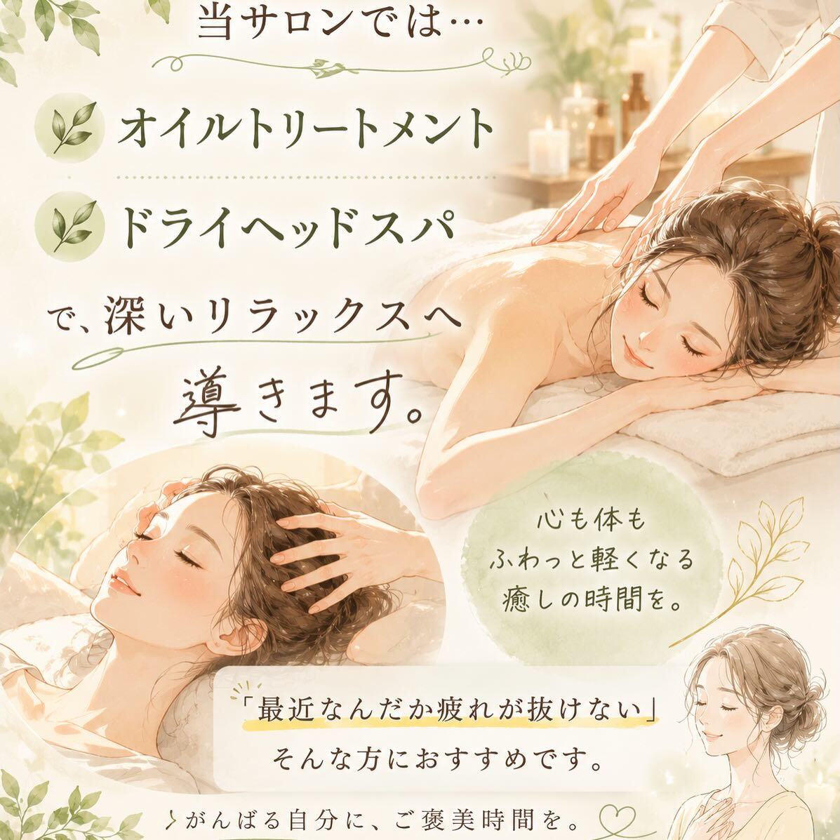🌿最近、こんな不調はありませんか？